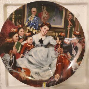 The King and I Getting To Know You Knowles Collector's Plate 1985